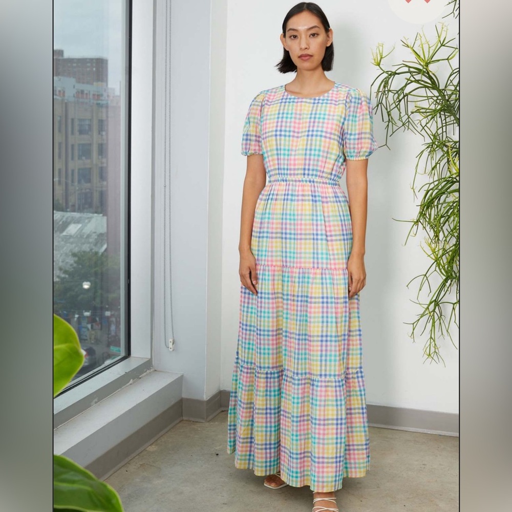 Rujuta Sheth gingham cotton dress